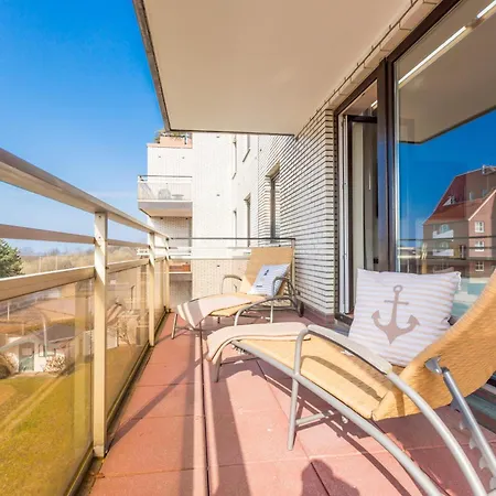 דירה Strandnixe 204 Mit 2 Schlafzimmer, Fahrstuhl, 3 X Tv Und Westbalkon,geschirrspueler , Pkw Stellplatz, Wlan ! *